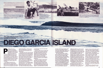 Diego Garcia article in August 1982
